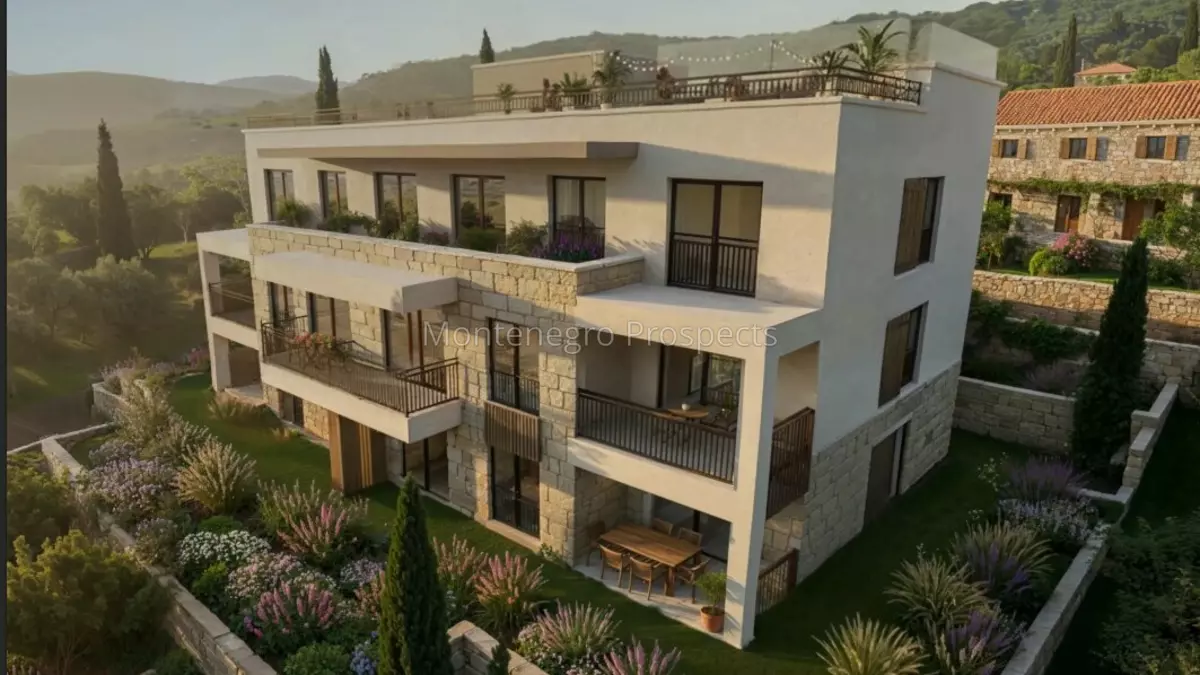 New apartments with sea views in dobrota kotor bay 2