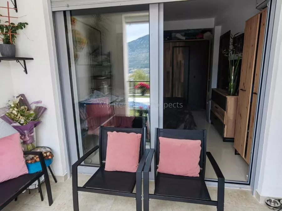Chic one bedroom apartment with sea views in dobrota kotor bay 13652 11