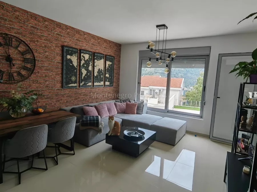 Chic one bedroom apartment with sea views in dobrota kotor bay 13652 37