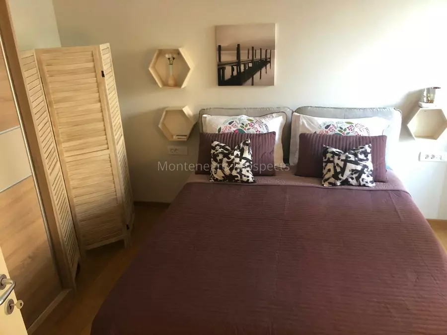 One bedroom apartment with sea views close to the beach in orahovac kotor bay 13790 13