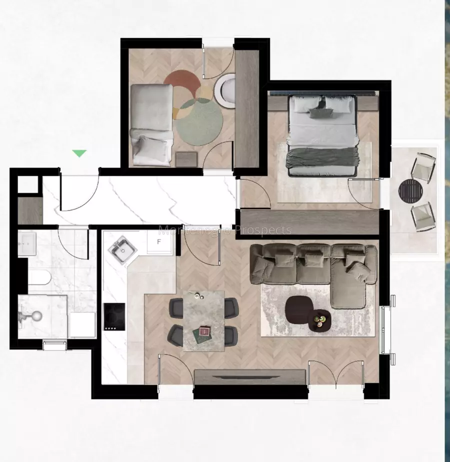 New building under the development in kava tivat 13801 3