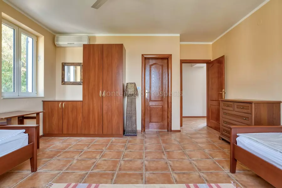 Stone villa on the first line to the sea in lepetani tivat 13822 15