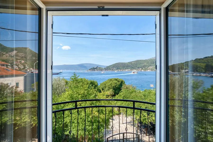 Stone villa on the first line to the sea in lepetani tivat 13822 19