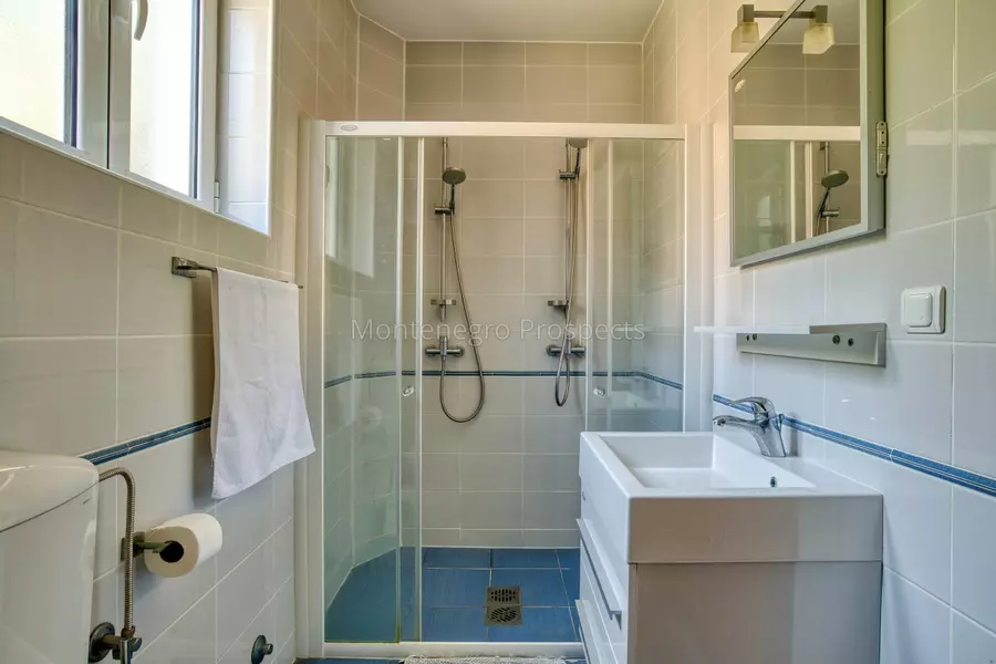 Stone villa on the first line to the sea in lepetani tivat 13822 41