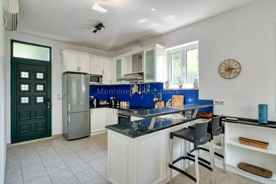 Stone villa on the first line to the sea in lepetani tivat 13822 47