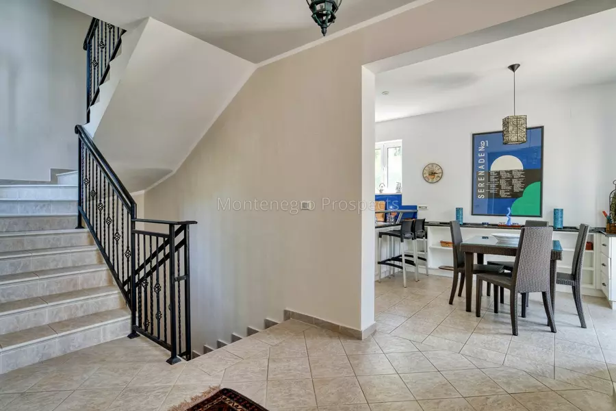 Stone villa on the first line to the sea in lepetani tivat 13822 49