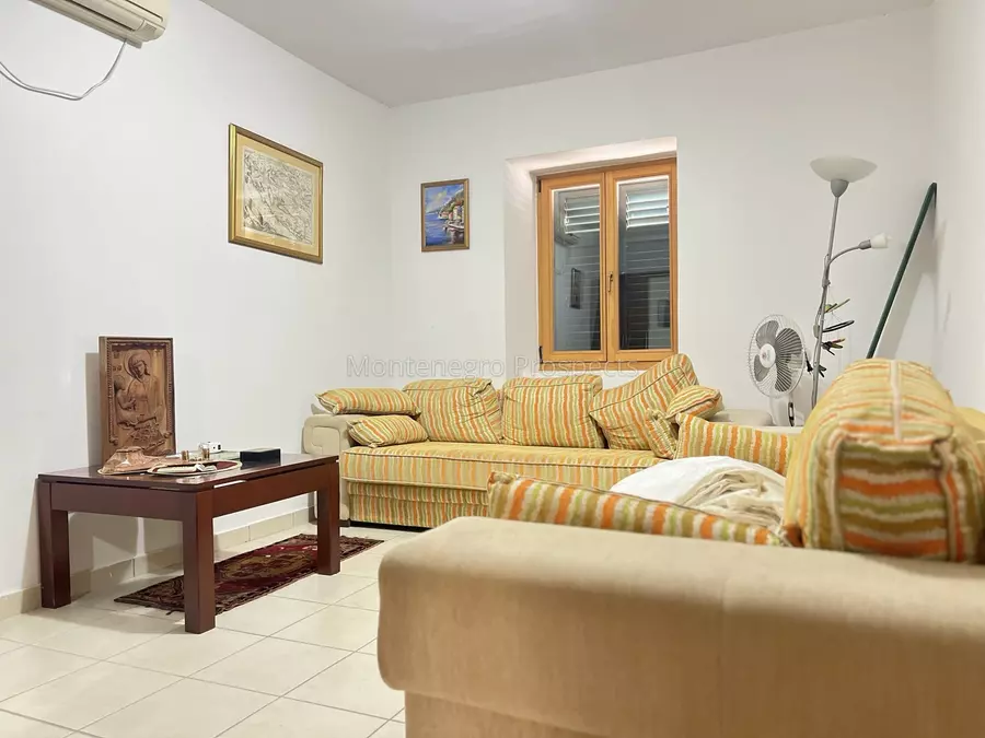 Two one bedroom apartments located on the first line to the sea in dobrota kotor 13819 1