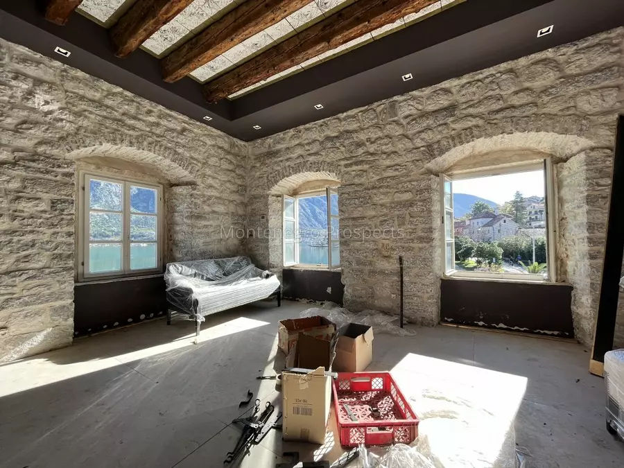 Stunning waterfront stone house ideal for a hotel in prcanj kotor bay 13569 27