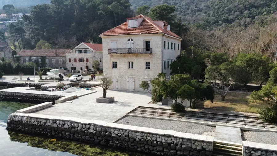 Stunning waterfront stone house ideal for a hotel in prcanj kotor bay 13569 9