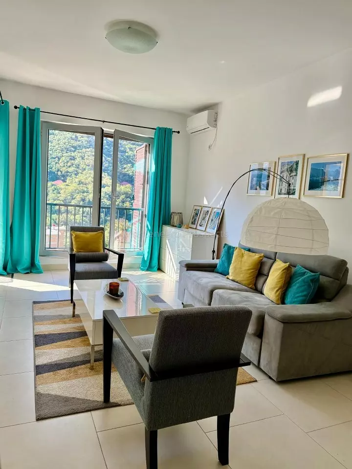 Stylish one bedroom apartment in complex with a pool kotor bay 13841 1 4