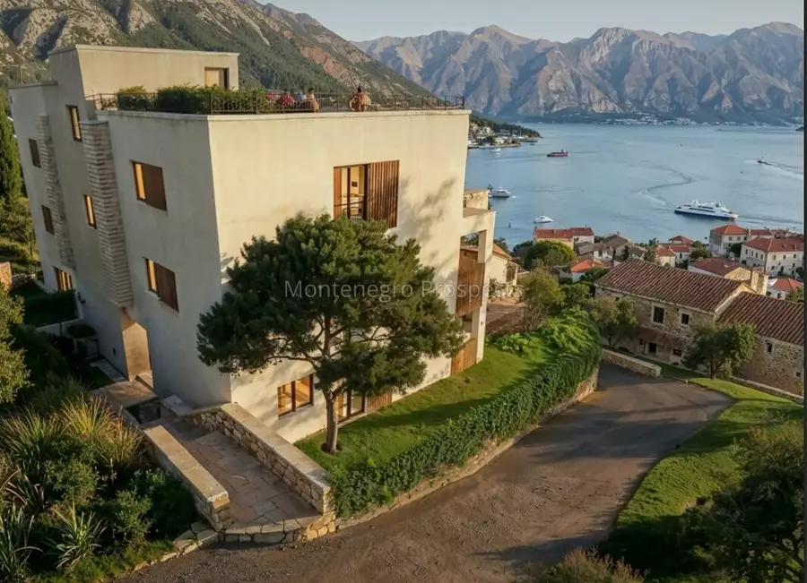 New apartments with sea views in dobrota kotor bay 1