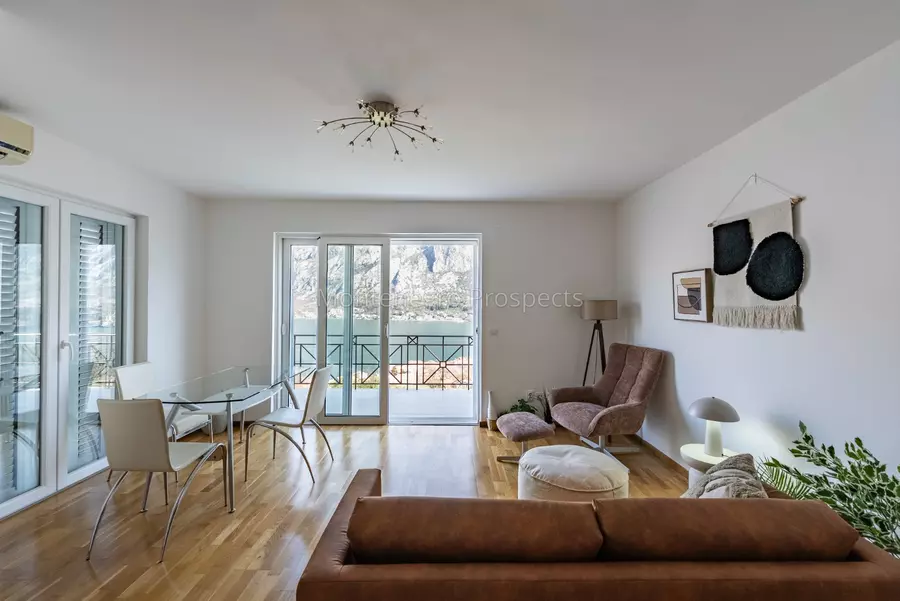 Two bedroom apartment with sea views in prcanj kotor bay 13854 17