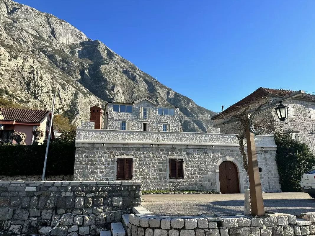 Large stone villa on the first line to the sea dobrota 13692 1 1067x800