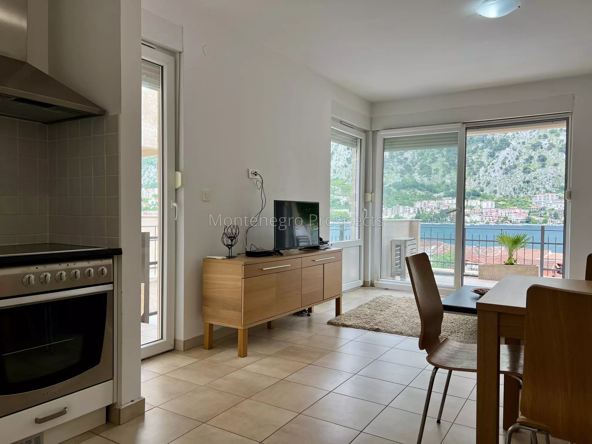 Two bedroom apartment with undisturbed sea views kotor bay 13800 9   copy