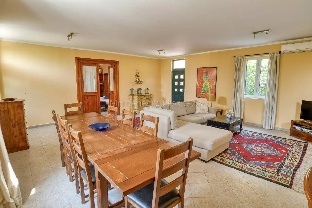 Stone villa on the first line to the sea in lepetani tivat 13822 55