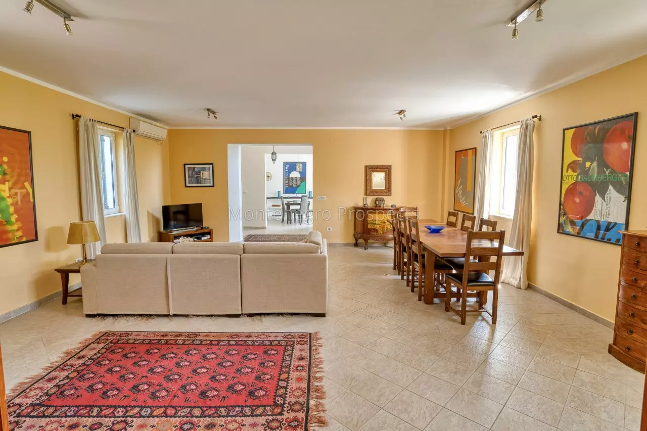 Stone villa on the first line to the sea in lepetani tivat 13822 59