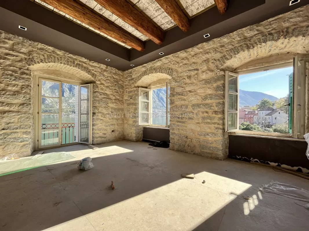 Stunning waterfront stone house ideal for a hotel in prcanj kotor bay 13569 17