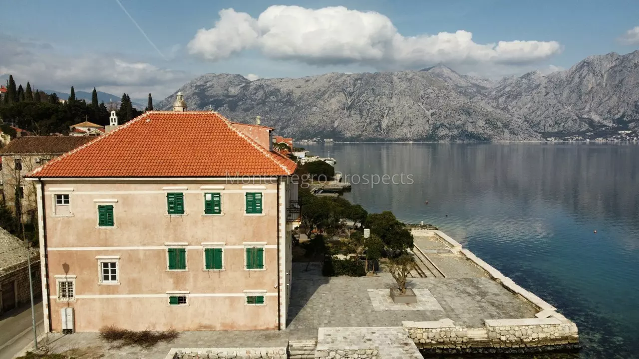 Stunning waterfront stone house ideal for a hotel in prcanj kotor bay 13569 6