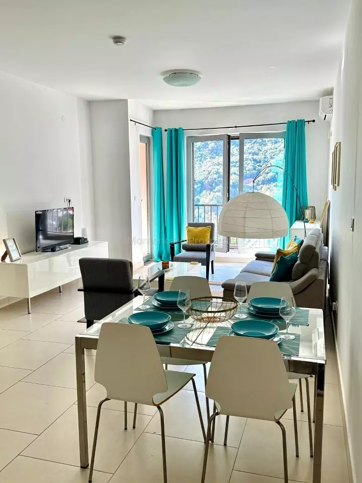 Stylish one bedroom apartment in complex with a pool kotor bay 13841 1 2