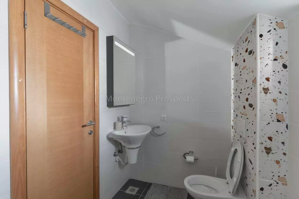 Two bedroom apartment with sea views in prcanj kotor bay 13854 5