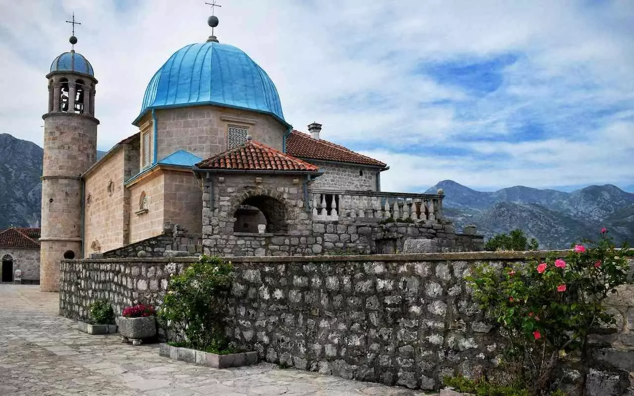 Perast our lady of the rocks church